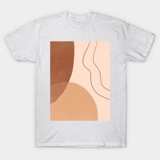 Abstract Bohemian Shapes 3.6 T-Shirt